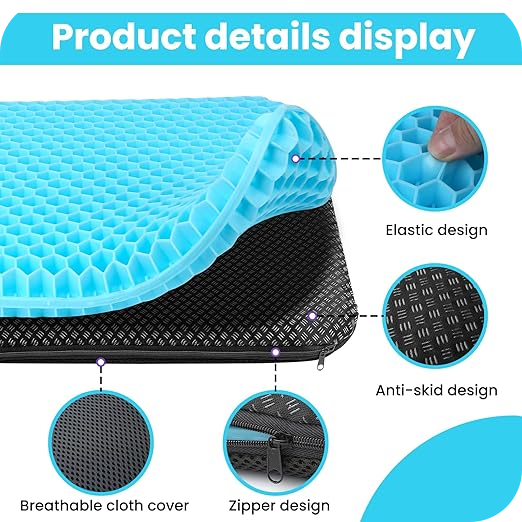 Gel-Flex™ Pro Ortho Seat Cushion