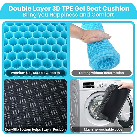 Gel-Flex™ Pro Ortho Seat Cushion